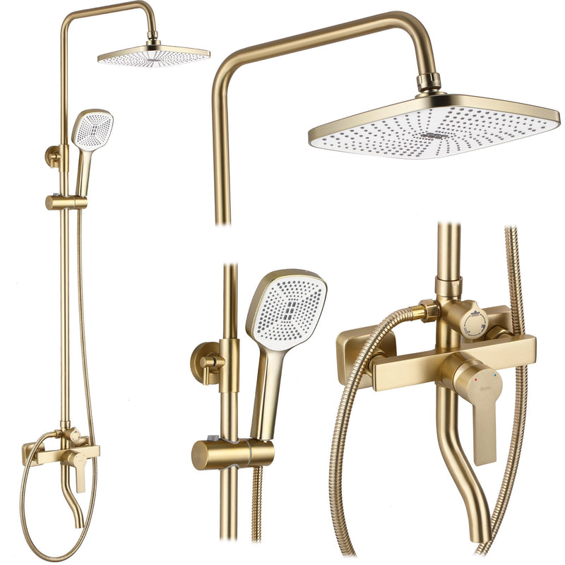 Set dus REA ARGUS GOLD BRUSH