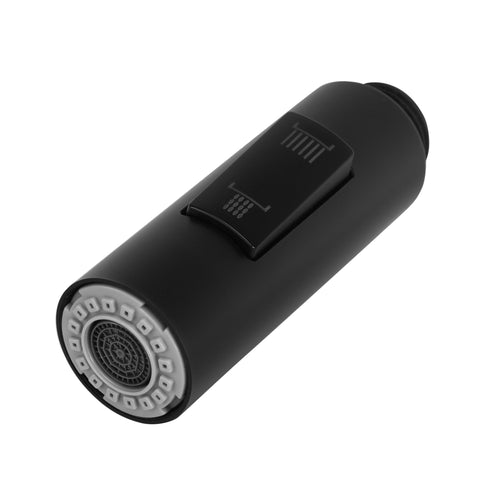 Cap cu aerator pentru baterie de bucătărie REA Fresh Black - ABS - Negru | SanitarePro