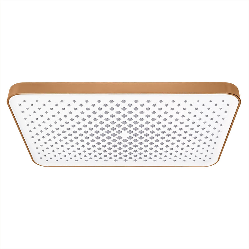 Pălărie de duș dreptunghiulară REA JS-032 Brushed Copper - ABS - Cupru periat | SanitarePro