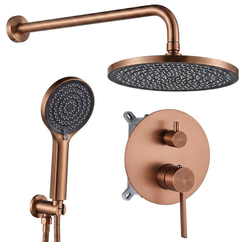 Set de dus incastrat Rea Foster Brush Copper + BOX - Inox, ABS - Cupru periat | SanitarePro