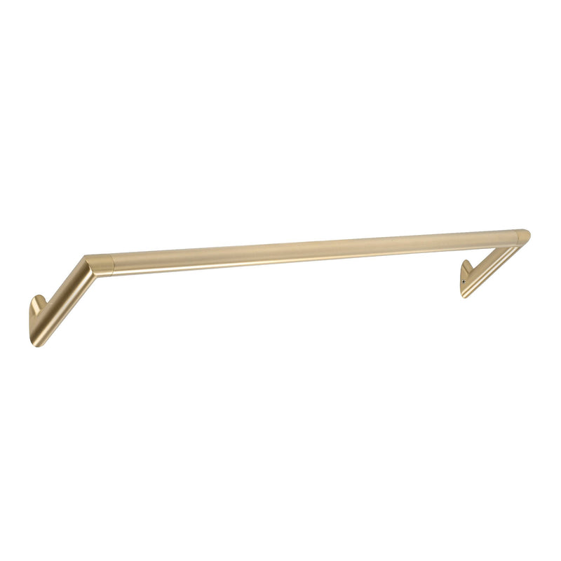 Cuier de baie Will Brush Gold - Metal - Auriu periat | SanitarePro