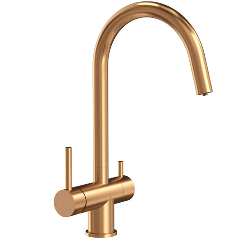 Baterie de bucătărie REA Caren Copper - Inox - Cupru | SanitarePro