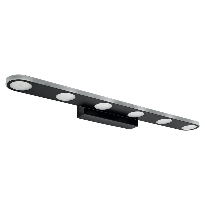 Aplică LED pentru baie SWE055-W BLACK - metal, plastic | SanitarePro