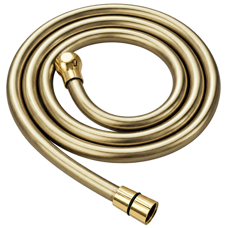 Furtun de duș anti-răsucire Rea Gold 150 cm - alama, PVC, rubber - De aur | SanitarePro