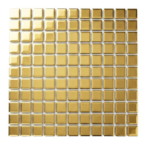 Mozaic de Perete Glass REA P14014 - Glass - Auriu | SanitarePro