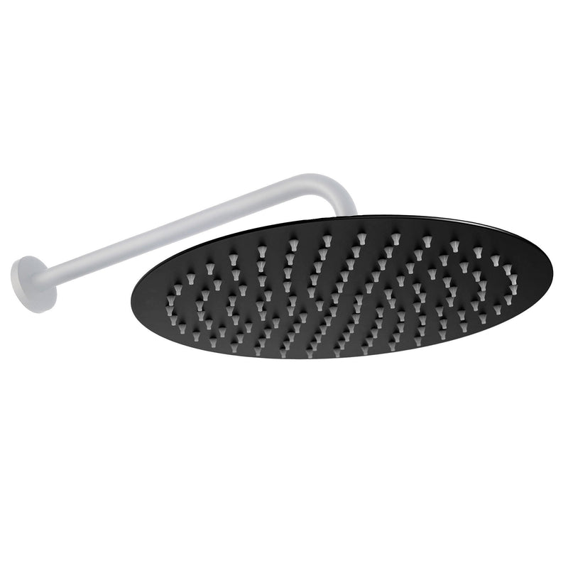 Cap de duș Rea Black Matt 25cm - Alama | SanitarePro