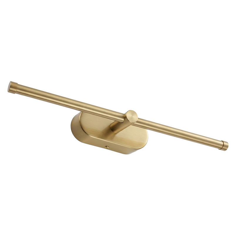 Aplică LED pentru baie APP1892-1W 40 cm BRUSH GOLD - metal, plastic | SanitarePro