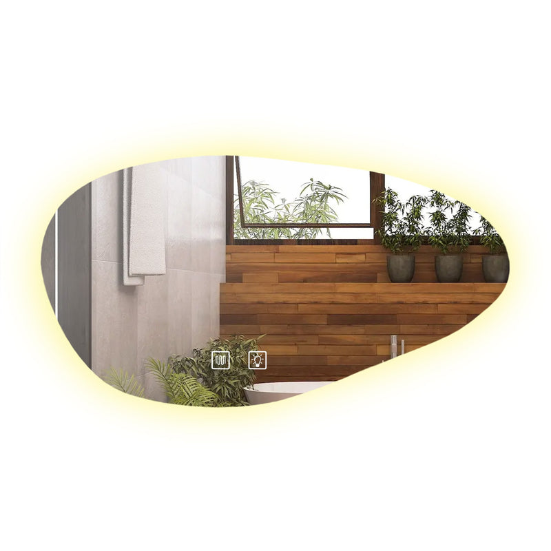 Oglindă P11386 LED CLOUD A 100x60cm | SanitarePro