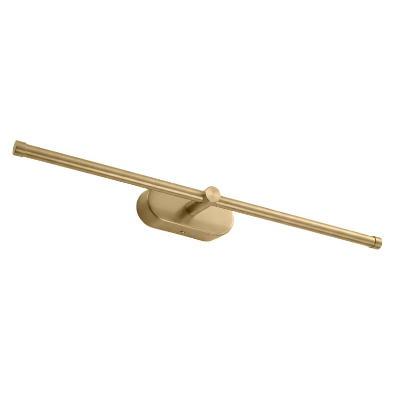 Aplică LED pentru baie APP1893-1W 60 cm BRUSH GOLD - metal, plastic | SanitarePro