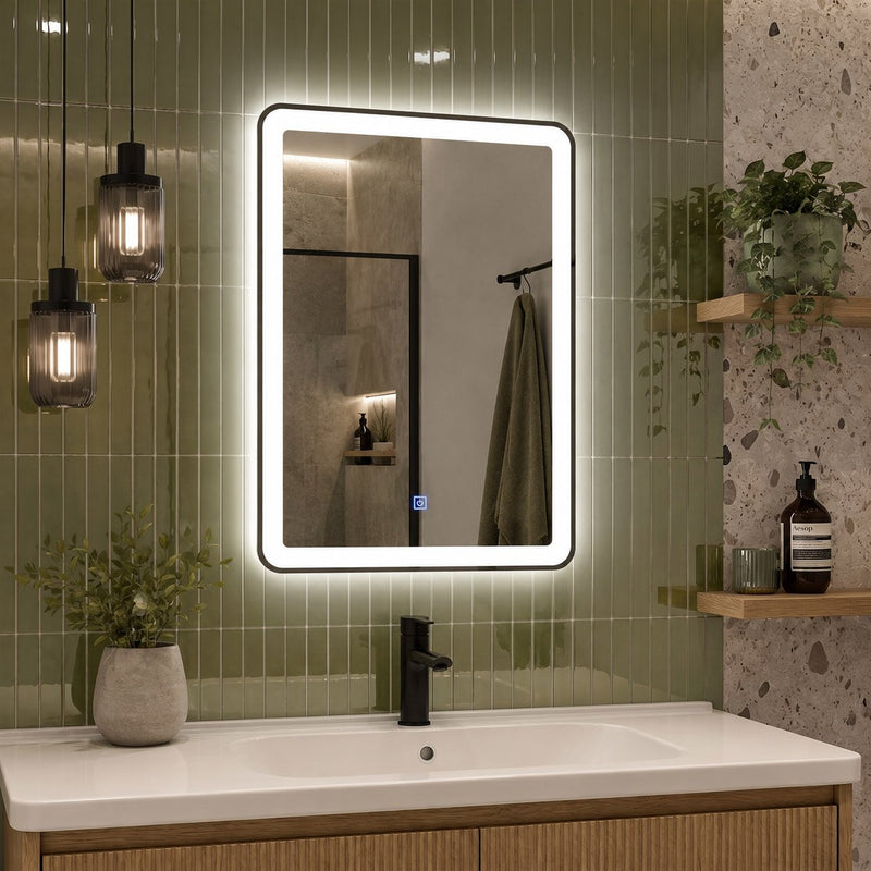 Oglindă LED 60x80cm SAB-3451 | SanitarePro