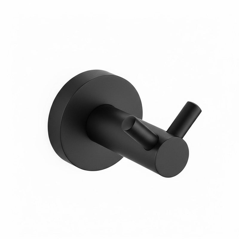 Cuier de baie 5605 Leo Black - Metal - Negru | SanitarePro