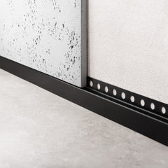 Bandă frontală pentru cădiță de duș 130cm Black