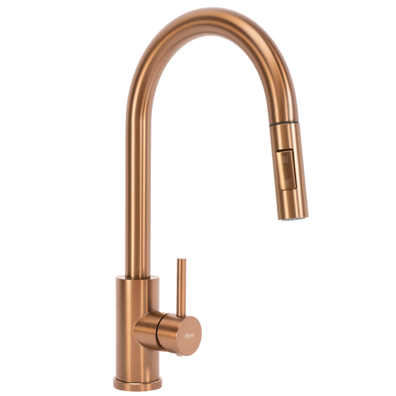 Baterie de bucătărie Rea Fresh Brush Copper - Alamă - Cupru periat | SanitarePro