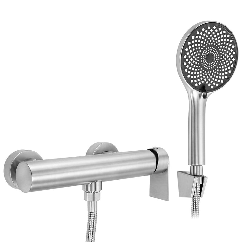 Baterie de duș Rea Hunter Brushed Nickel