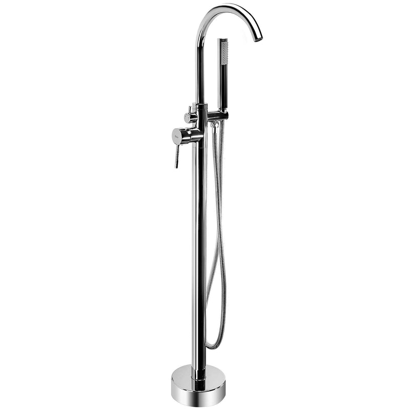 Baterie de podea Rea Lungo Chrome