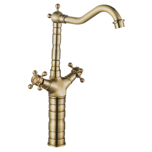 Baterie pentru baie / de bucătărie Rea Rustico antique gold