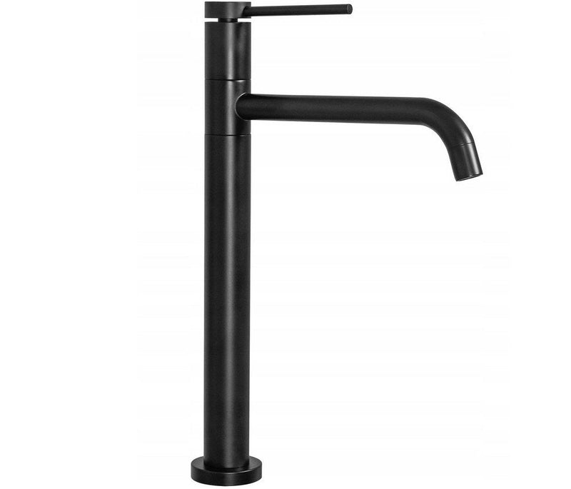 Baterie pentru baie REA Lugano Slim Black High