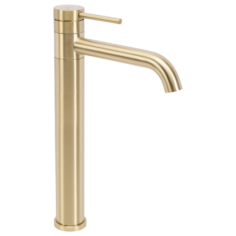 Baterie pentru baie Rea LUNGIS Brush Gold Super High