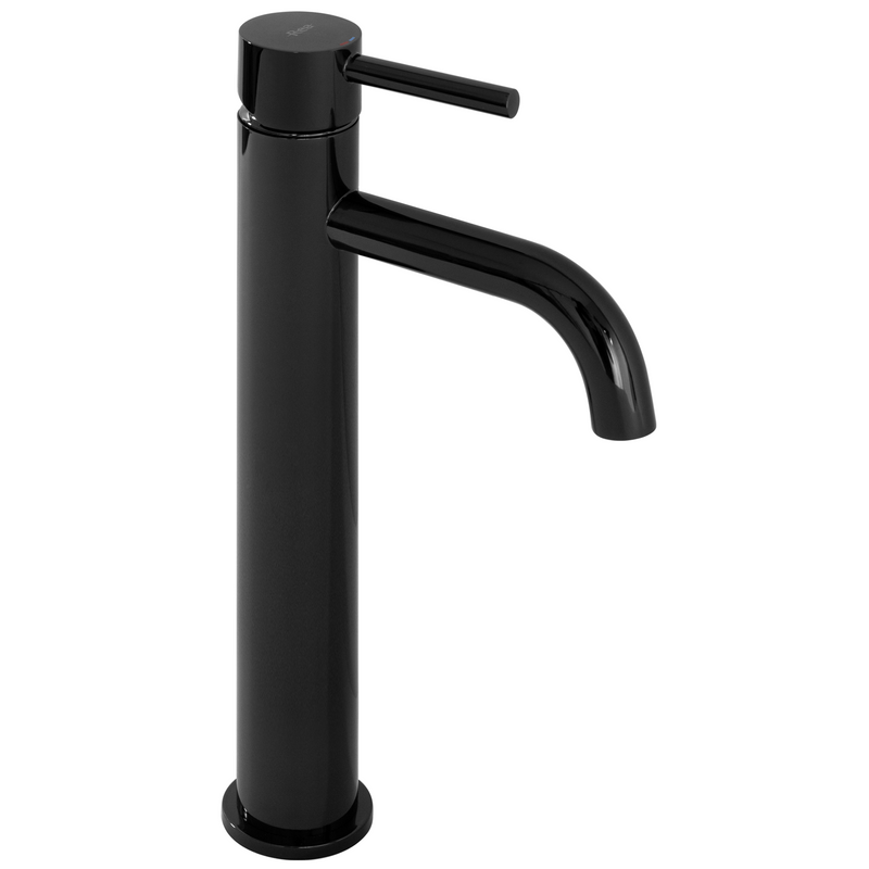 Baterie pentru lavoar Rea Lungo BLACK metallic High