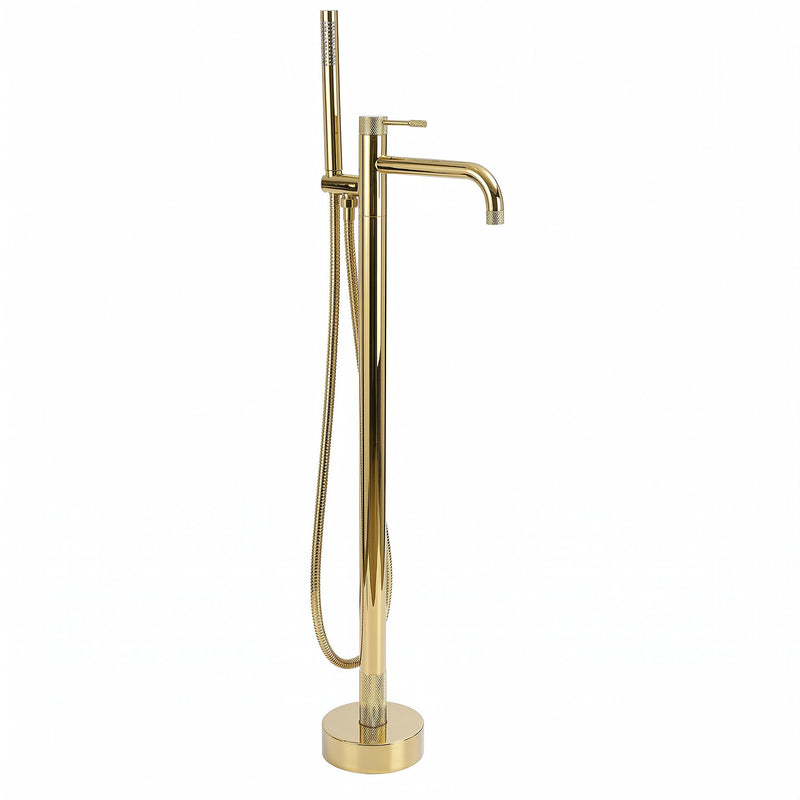 Baterie de podea Rea Venti Gold - Inox, Alamă - De aur | SanitarePro