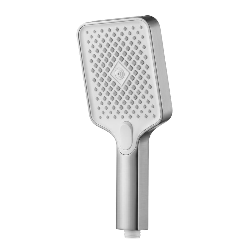 PARA DE DUS REA JS-031 BRUSH NICKLE - Plastic, ABS - Oțel periat | SanitarePro