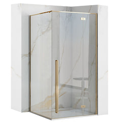 Cabina de dus Fargo 100x80 Gold