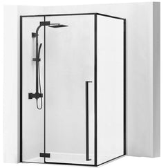 Cabina de dus Fargo 120x90 Black Mat