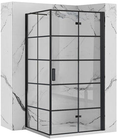 Cabina de dus Rea Molier Black 80x90