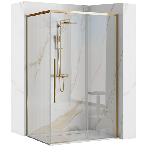 Cabina de dus SOLAR GOLD 100x80cm