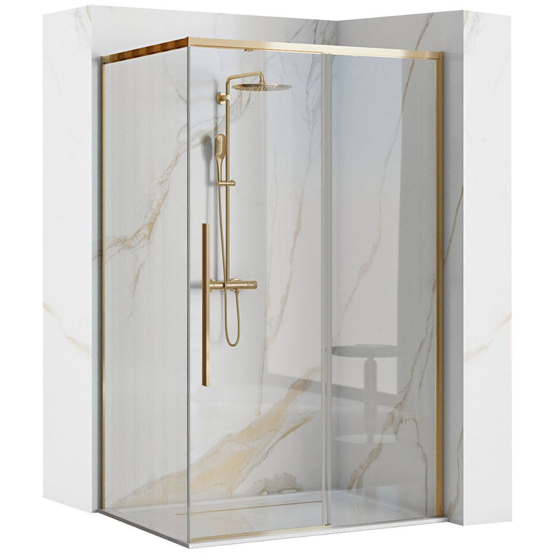 Cabina de dus SOLAR GOLD 100x80cm