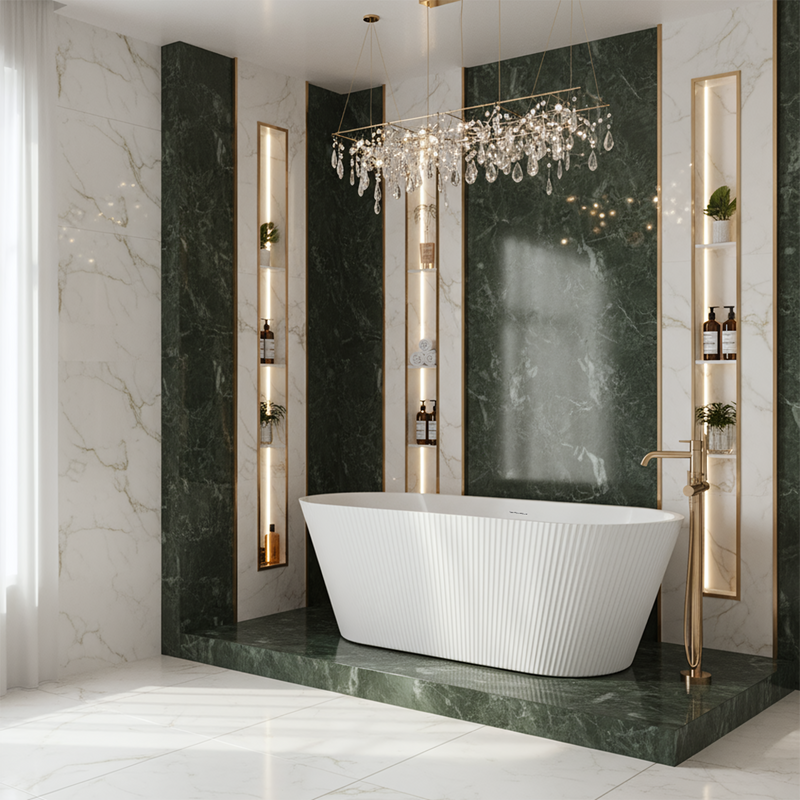 Cadă acrilică freestanding OFELIA 170 - Acril | SanitarePro
