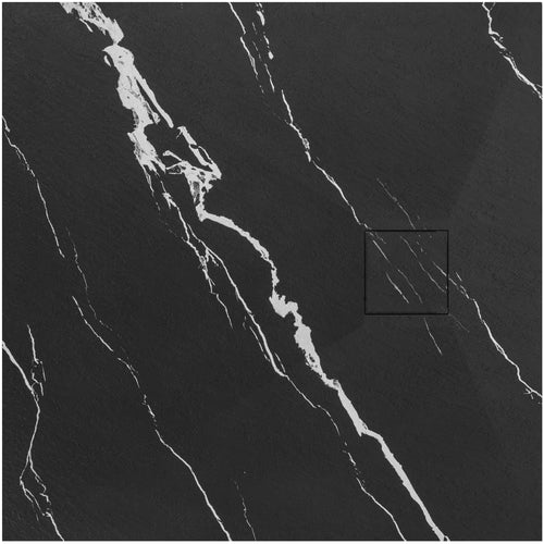 Cada de duș Magnum CARRARA BLACK 90x90