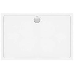 Cada pentru dus din acril Rea Savoy negru 80x100