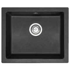 Chiuveta bucatarie Granit Nels black dots