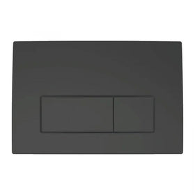Clapetă de acționare, Geberit, Delta 50, 2 volume de spălare, negru mat
