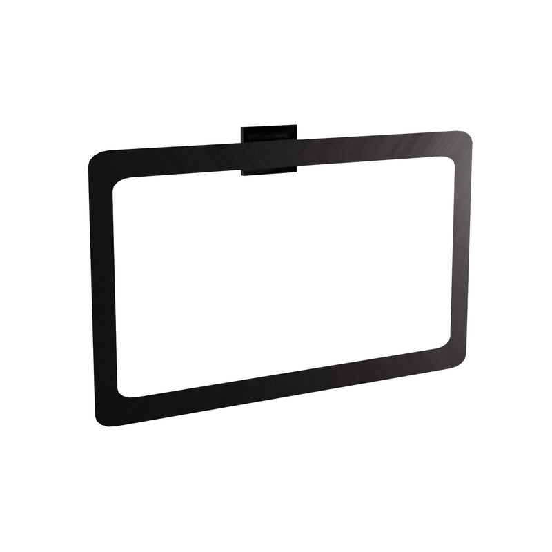 Cuier de baie Ring 210 OSTE MATT BLACK