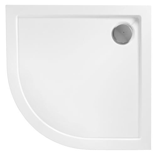 Cadita de dus Rea Look White 80x80 - Acrilic - Alb | SanitarePro