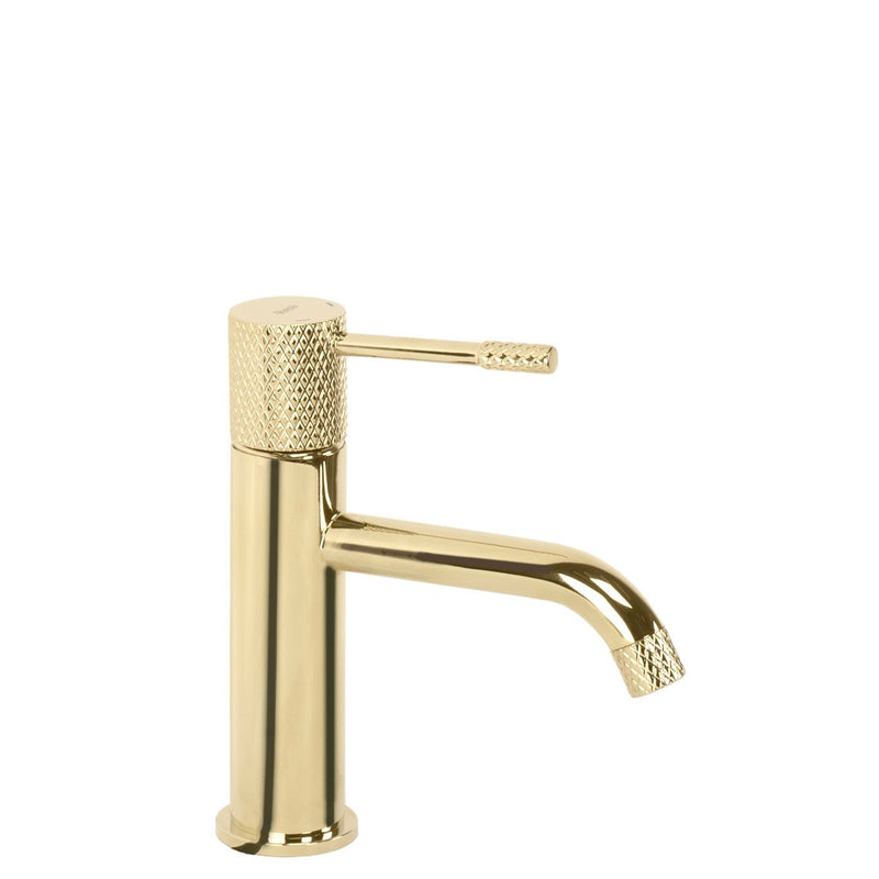 Baterie pentru lavoar Rea Venti Gold Low - Alamă - De aur | SanitarePro