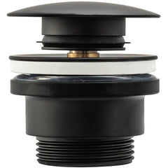 Dop pentru lavoar universal klik-klak Rea negru black