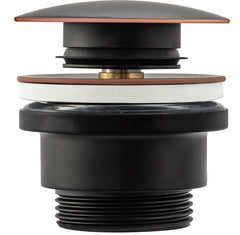 Dop pentru lavoar universal klik-klak Rea Old Black
