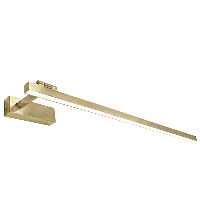 Aplică LED pentru baie SWE033-1W 80cm BRUSH GOLD - metal, plastic | SanitarePro