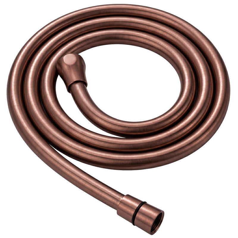Furtun de duș anti-răsucire Rea Brush Copper 150 cm - alama, PVC, rubber - Cupru periat | SanitarePro