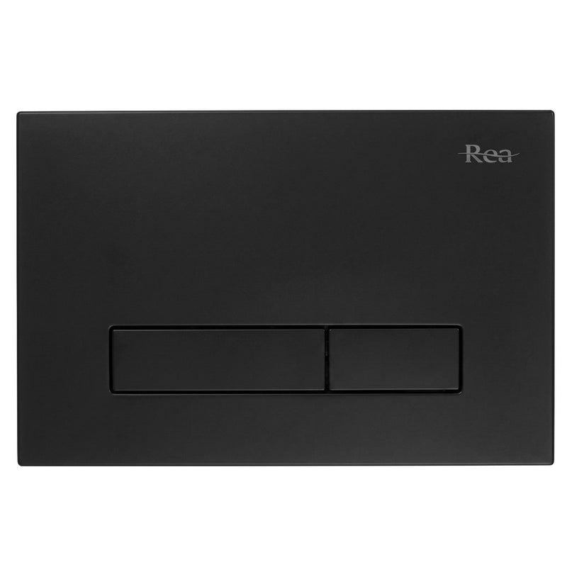Clapeta pentru rezervor incastrat Rea HD K011A-Q și Slim 024N Black - Plastic - Negru | SanitarePro