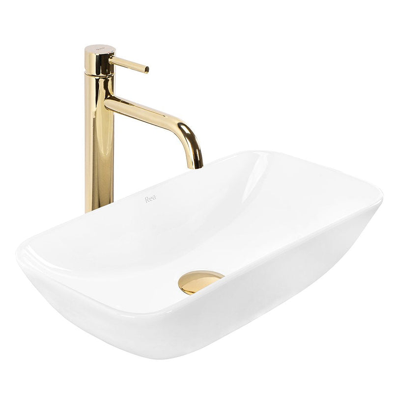 Lavoar ceramic pentru blat Rea Maria