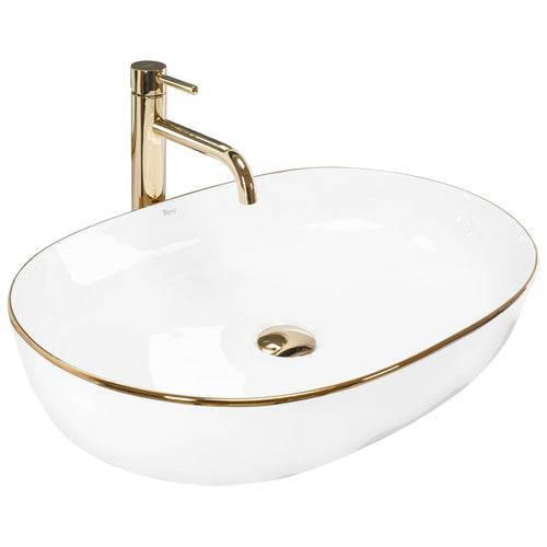 Lavoar de blat Rea CLEO White Gold Edge