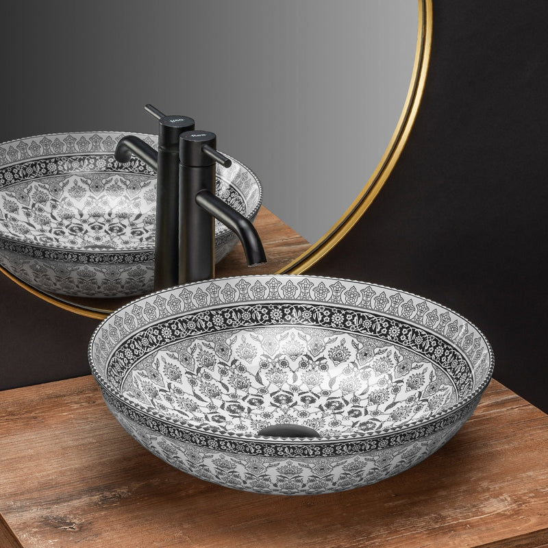 Lavoar pe blat Rea Arte dark grey - Ceramică sanitară - Model | SanitarePro