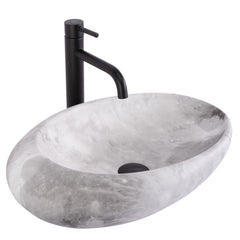 Lavoar pentru blat Rea Roxy C Stone L.GREY