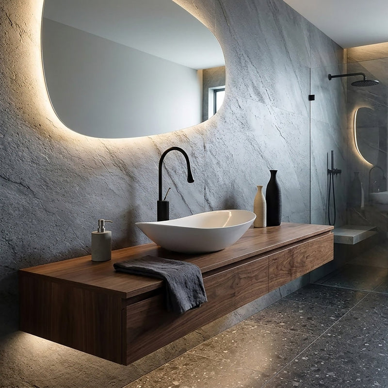 Lavoar pentru blat Rea Royal 60 - Ceramică sanitară - Alb | SanitarePro