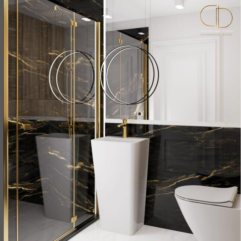 Lavoar podea freestanding Ceramic ARIS Alb