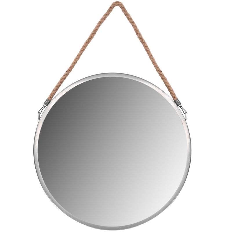 Oglindă rotundă 40CM silver KLMH-0410S-1